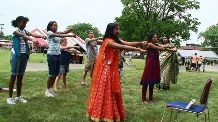 Dances at US Military Fair