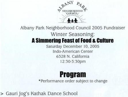 Fundraising for Albany Park