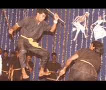Silambattam Dance Tamilnadu