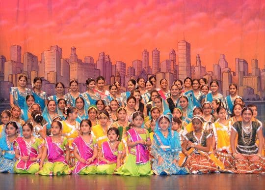 Kathak Dancers from Indian Dance School