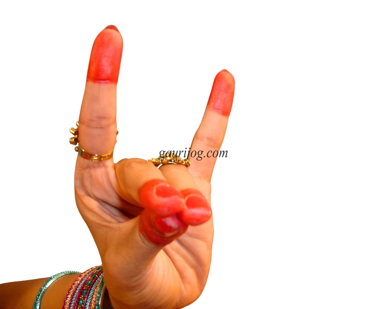 Sinha Mukh Hand Gesture by Gauri Jog