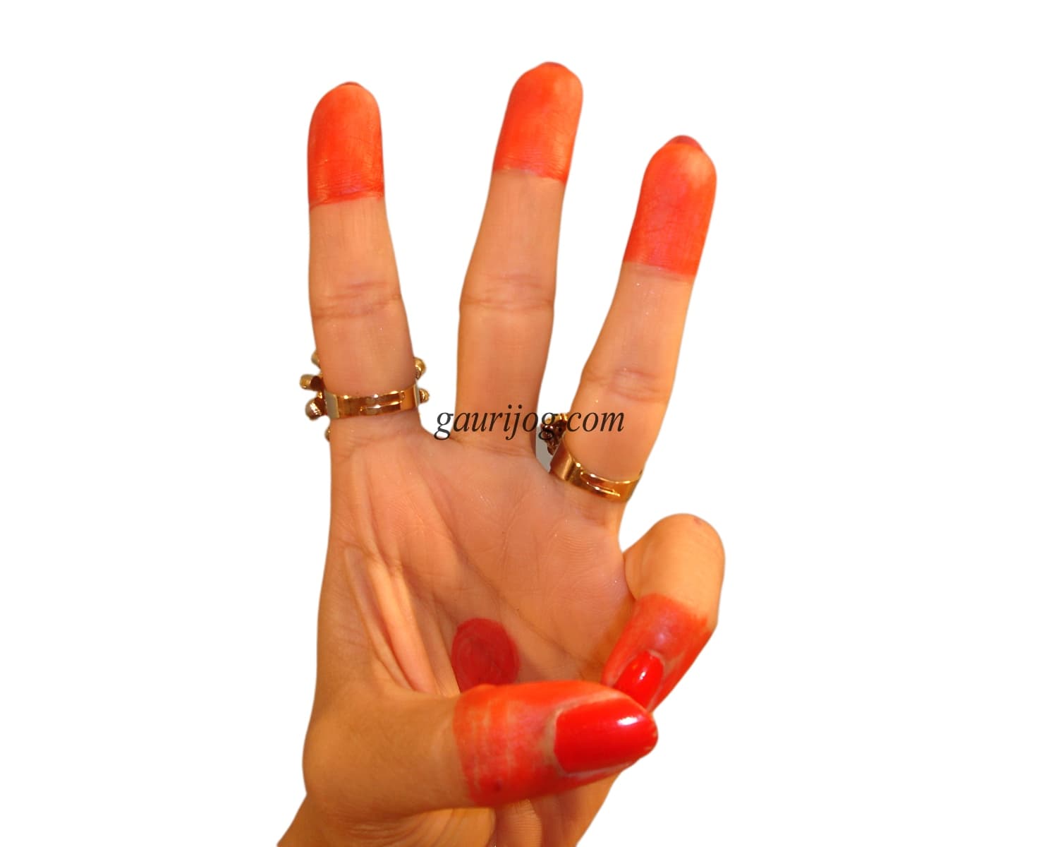 Trishul Hand Gesture by Gauri Jog